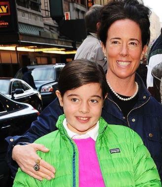 Frances Beatrix Spade with her mother Kate Spade.